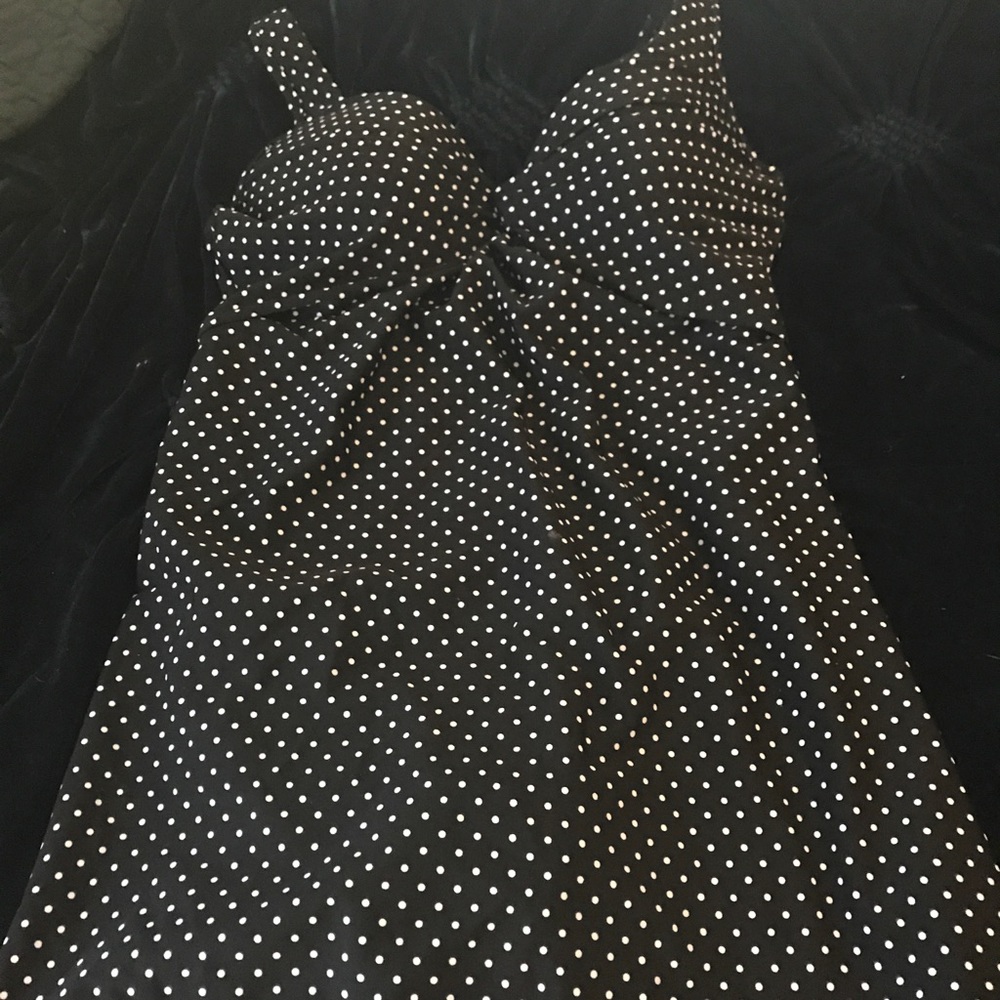 1 piece skirt bathing suit. Size 10.